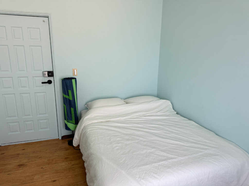 Nomad room at Sinyang Beach Jeju South Korea, Jeju Kite Stay